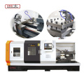 CK61125E High rigidity heavy duty large flat bed horizontal CNC lathe machine price